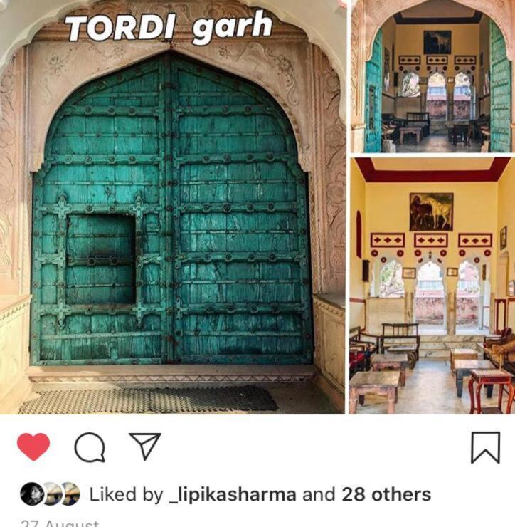 Tordi Garh Hotel Malpura  Exterior foto